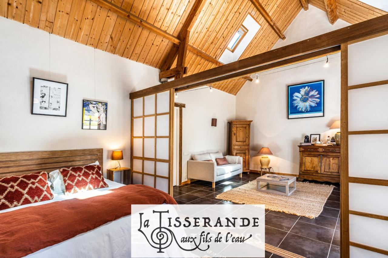 Saint-Thégonnec La Tisserande : Maison D'Hotes Creative & Ecologique المظهر الخارجي الصورة